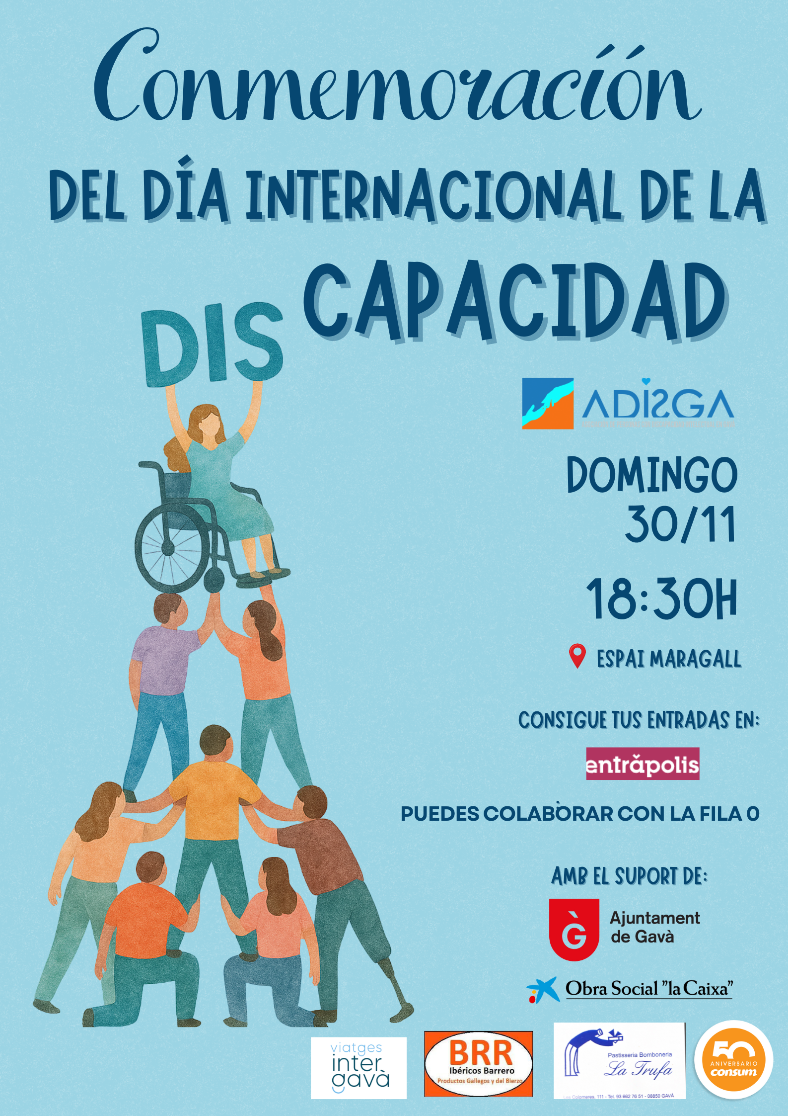 CONMEMORACIÓN DÍA INTERNACIONAL DE LA DISCAPACIDAD